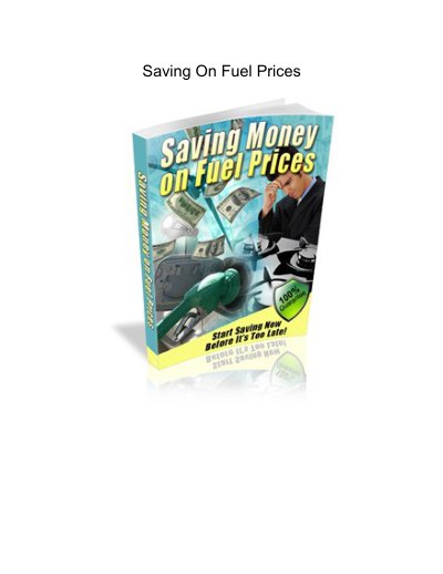 Saving on Fuel Prices